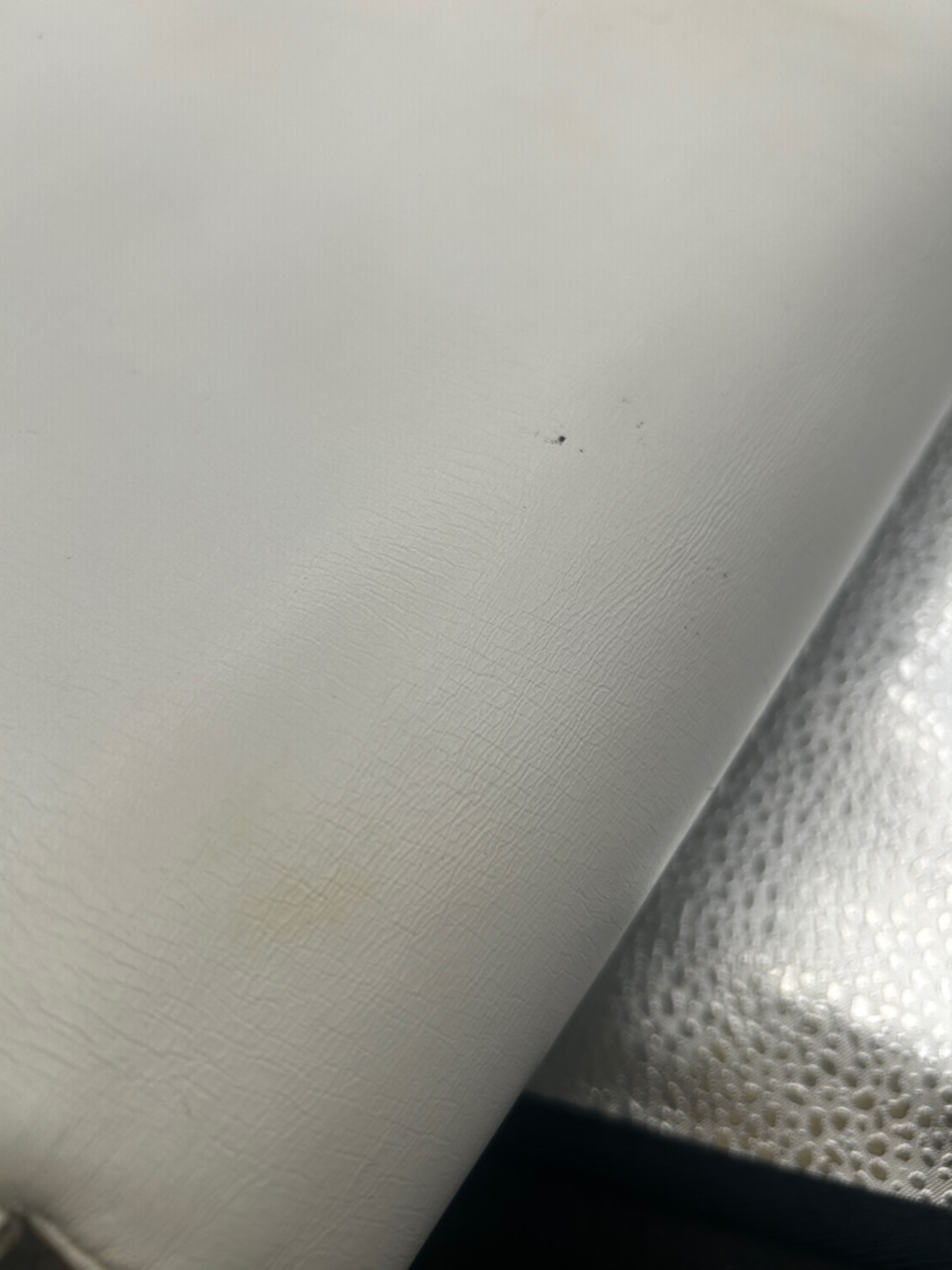 Celine vintage white leather shoulder bag - Picture 14 of 15